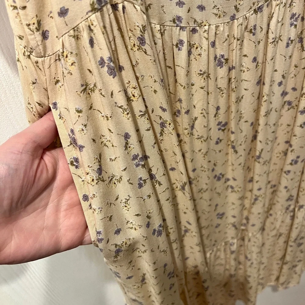 CJLA Floral Cream Dress - Picture 4 of 5